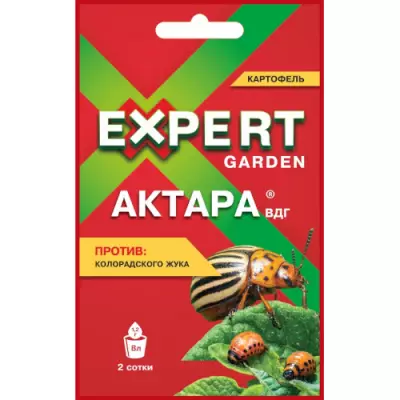 Актара Expert Garden порошок 1,2 гр от колорадского жука фото 1