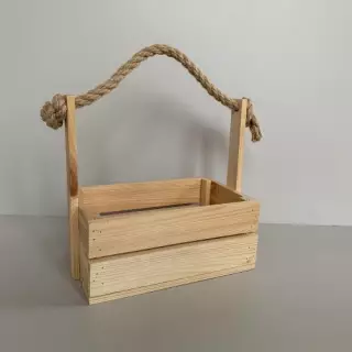 Ящик рейка с ручкой веревкой 