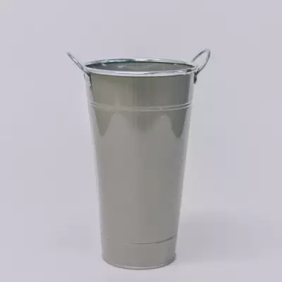 Металлическая ваза кофе с молоком фото 1