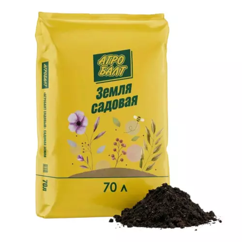 Грунт Садовая земля 70 л Агробалт фото 1
